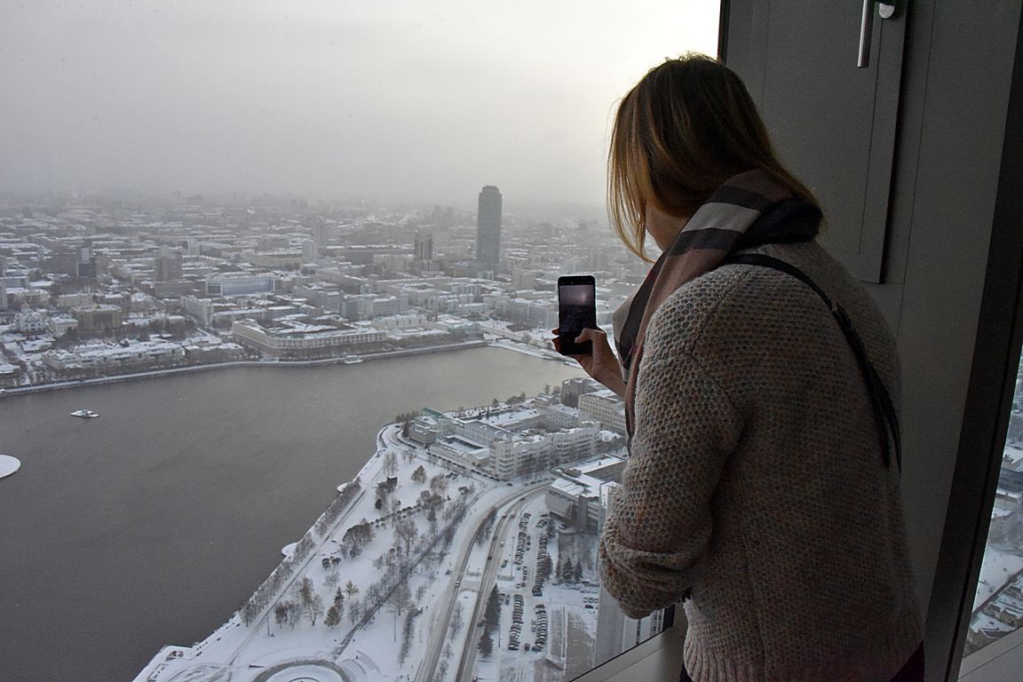 Фоторепортаж: Как выглядит Екатеринбург с 200-метровой высоты - «Уральский  рабочий»